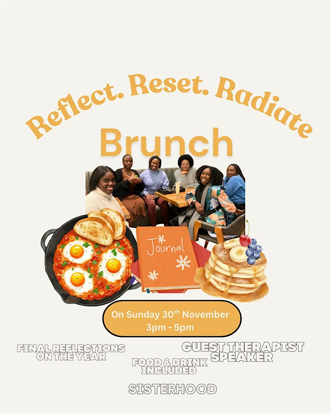 Reflect, Reset & Radiate Brunch, 30 November | Event in Manchester | AllEvents