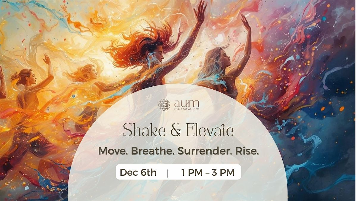 Shake and Elevate, 6 December | Event in Alpharetta | AllEvents