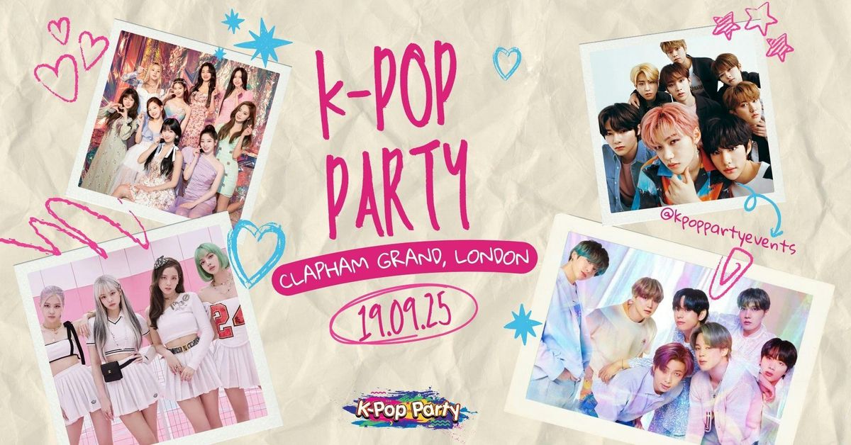 K-Pop Party (London), 19 September | Event in Wimbledon | AllEvents