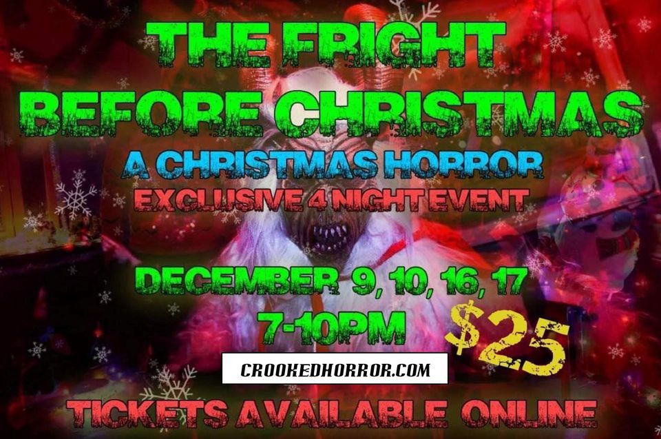 Performance at Krampus FEST!!!!!, Crooked Descent Haunted Attraction, Herkimer, December 16 to