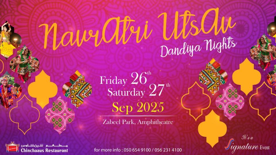 Navratri Utsav - Dandiya Nights 2025 in Dubai, 26 September | Event in Dubai | AllEvents