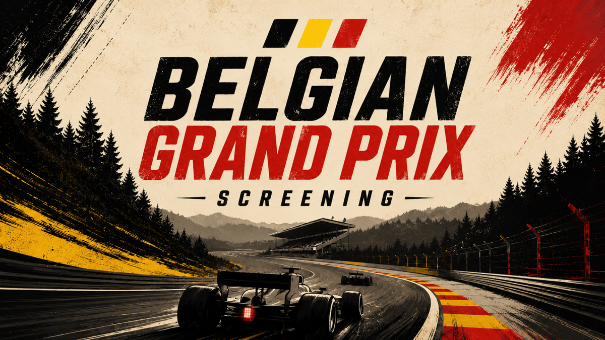 Screening of Belgian Grand Prix 2026 at Chennai