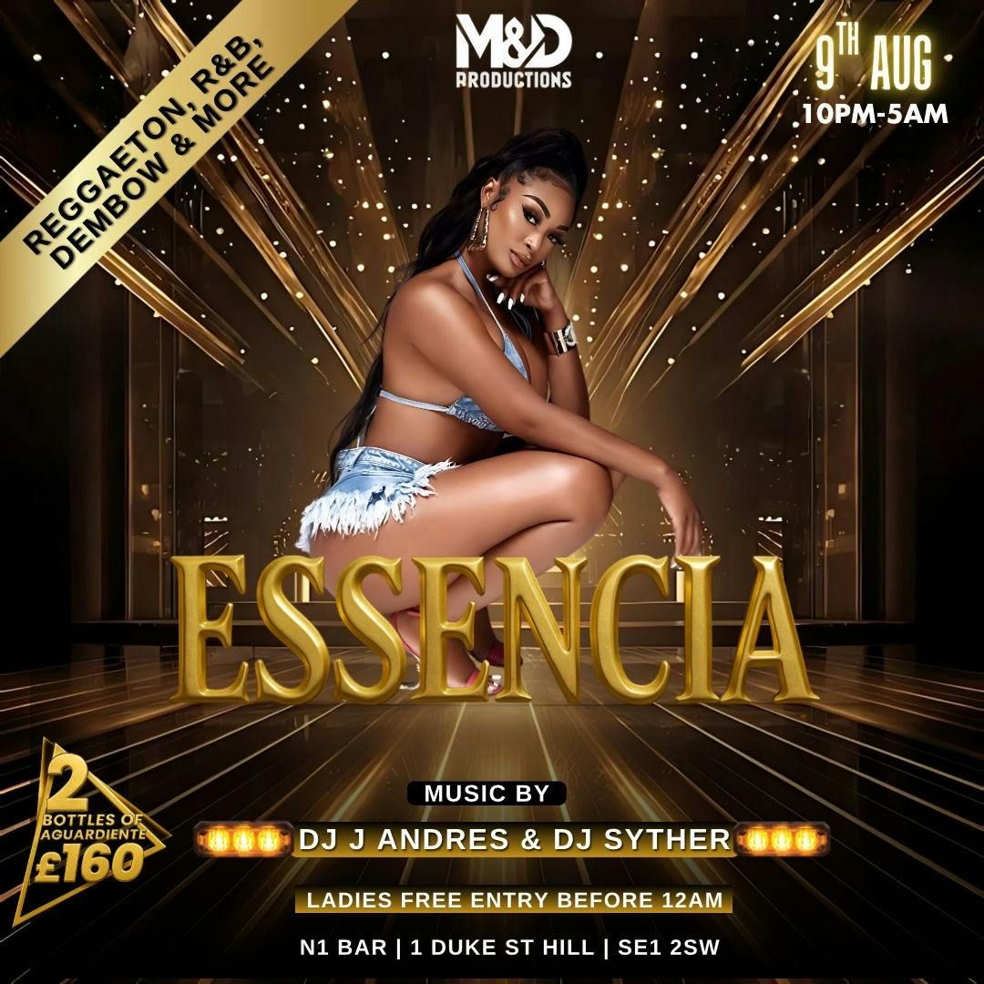 ESSENCIA IS BACK🥳, 9 August | Event in London | AllEvents