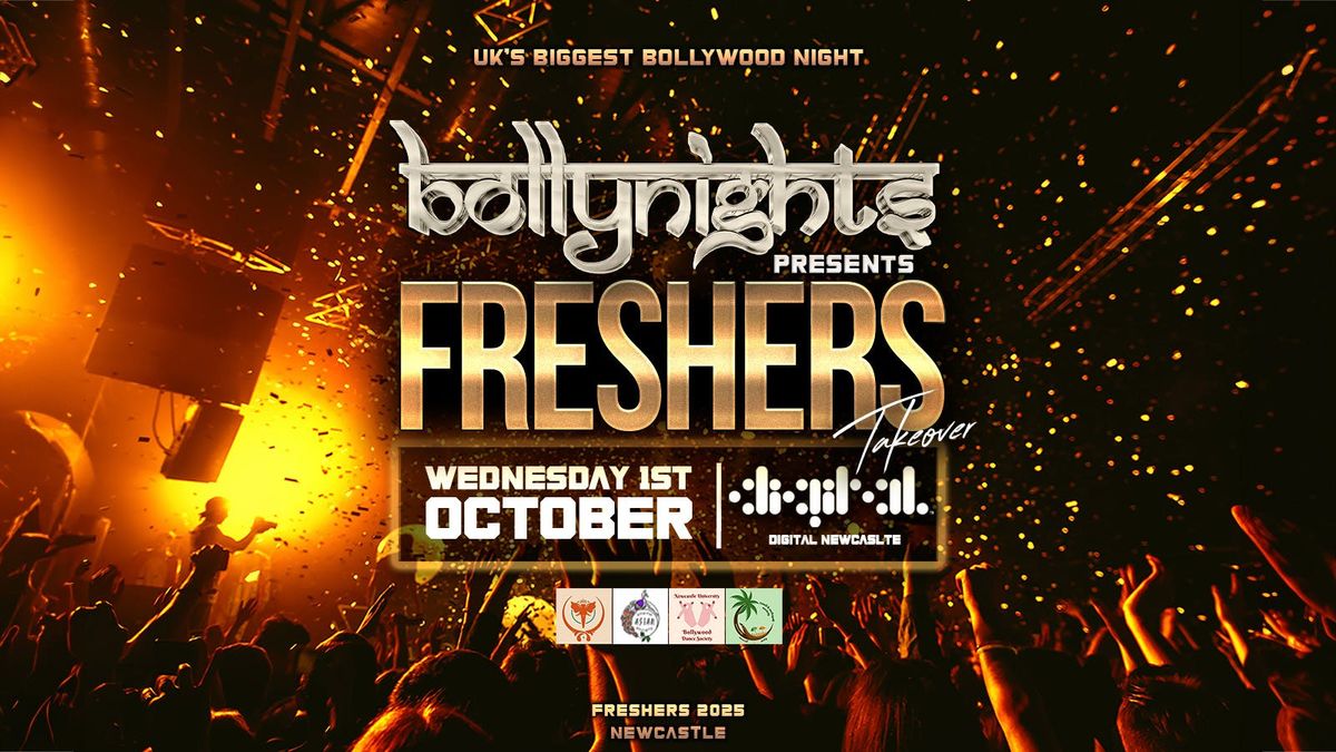 Newcastle Bollynights - Freshers Takeover | Wednesday 1st October | Digital Main Room, 1 October | AllEvents