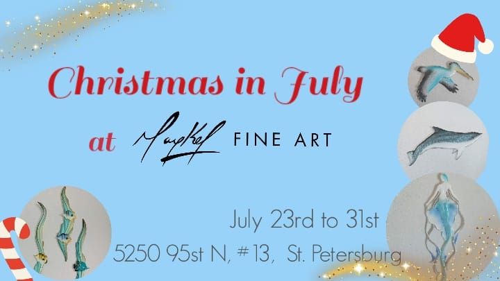 Christmas In July At Maykel Fine Art Maykel Fine Art Pinellas Park