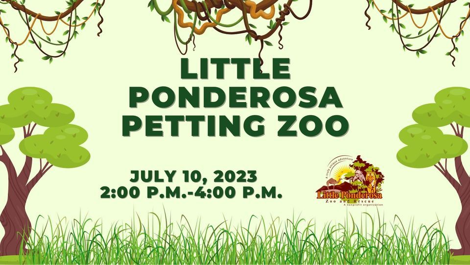 Little Ponderosa Zoo at MCPLSRP 2023, McCreary County Public Library
