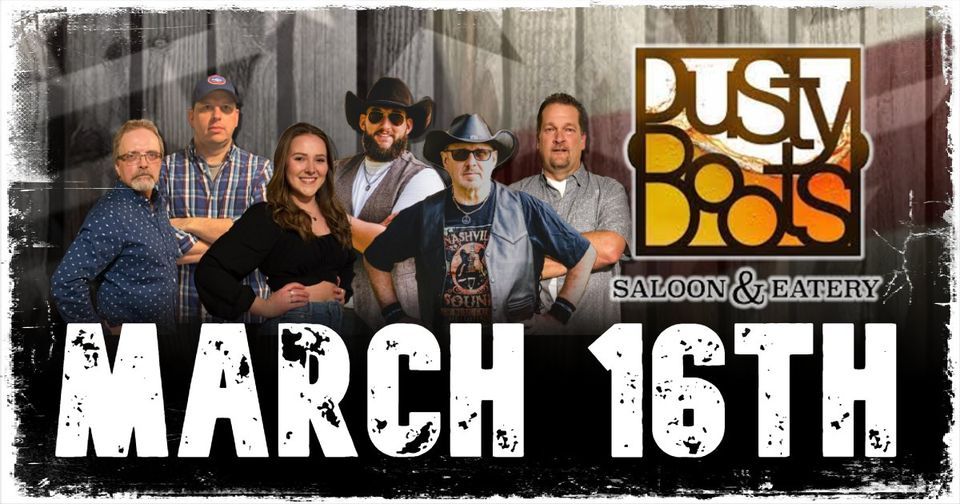 Blue Steel Back at Dusty Boots, Dusty Boots Saloon, Rockford, March 16