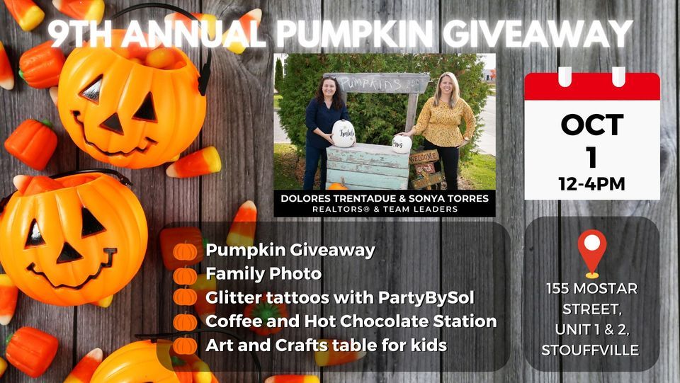 Trentadue Torres Groups 9th Annual Pumpkin Giveaway , Trentadue Torres