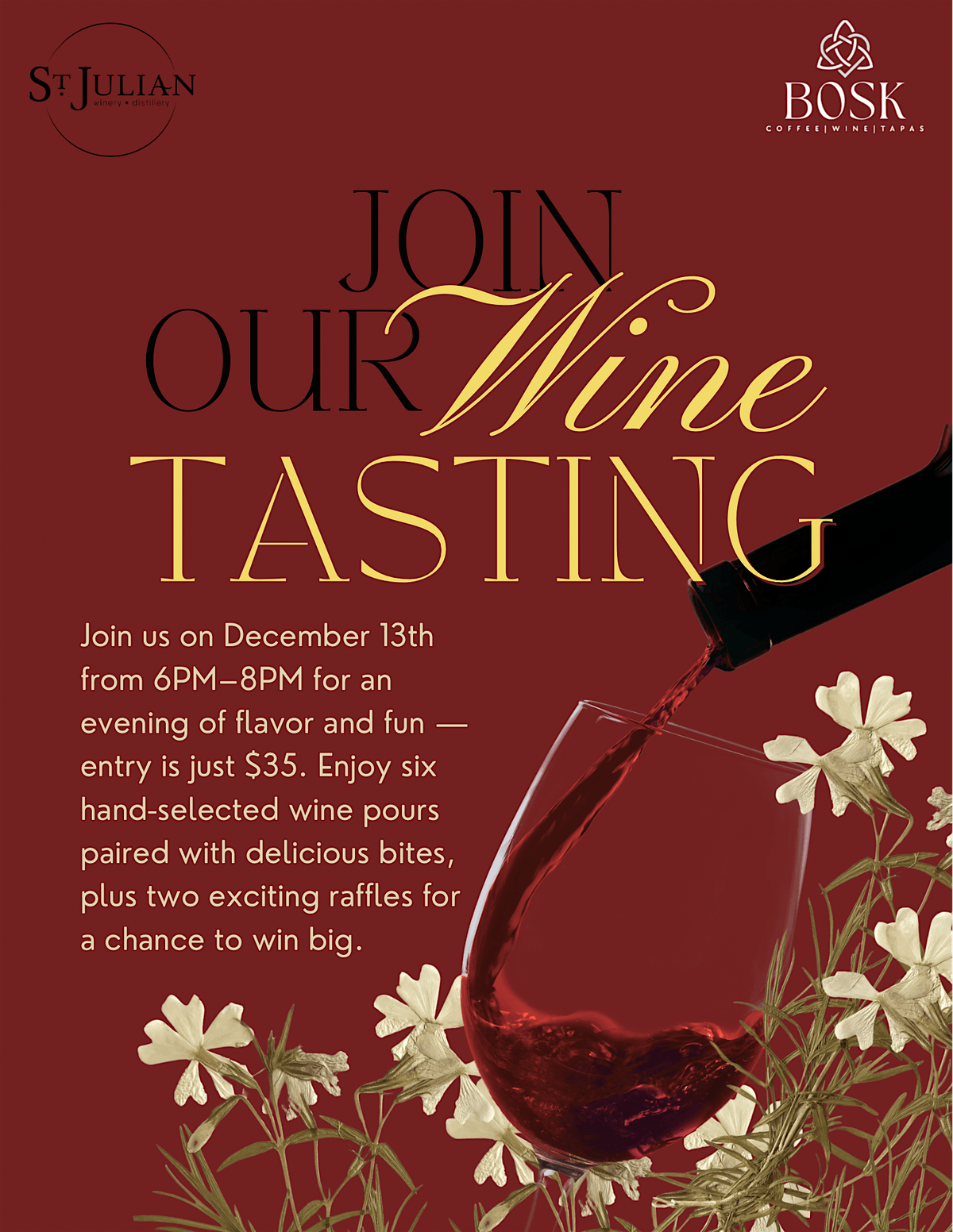 Wine Tasting, 13 December | Event in Atlanta | AllEvents