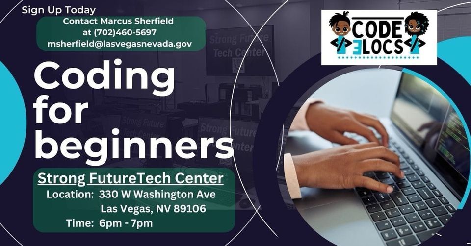 Free Coding Certification for Beginners for Ages 16+, Historic Westside ...