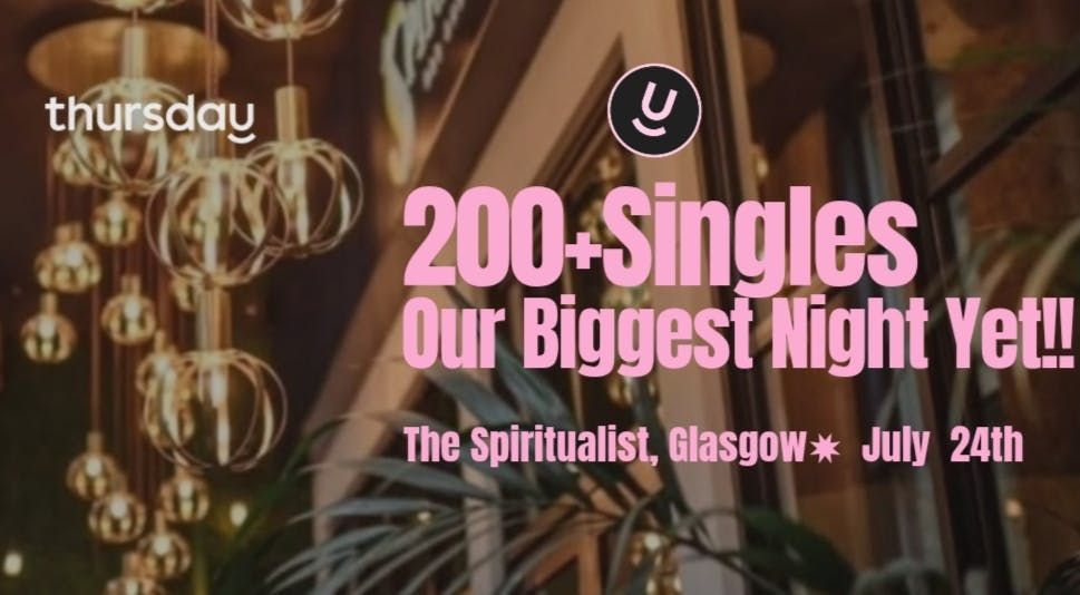 Thursday | The Spiritualist | Glasgow , 24 July | Event in Glasgow | AllEvents