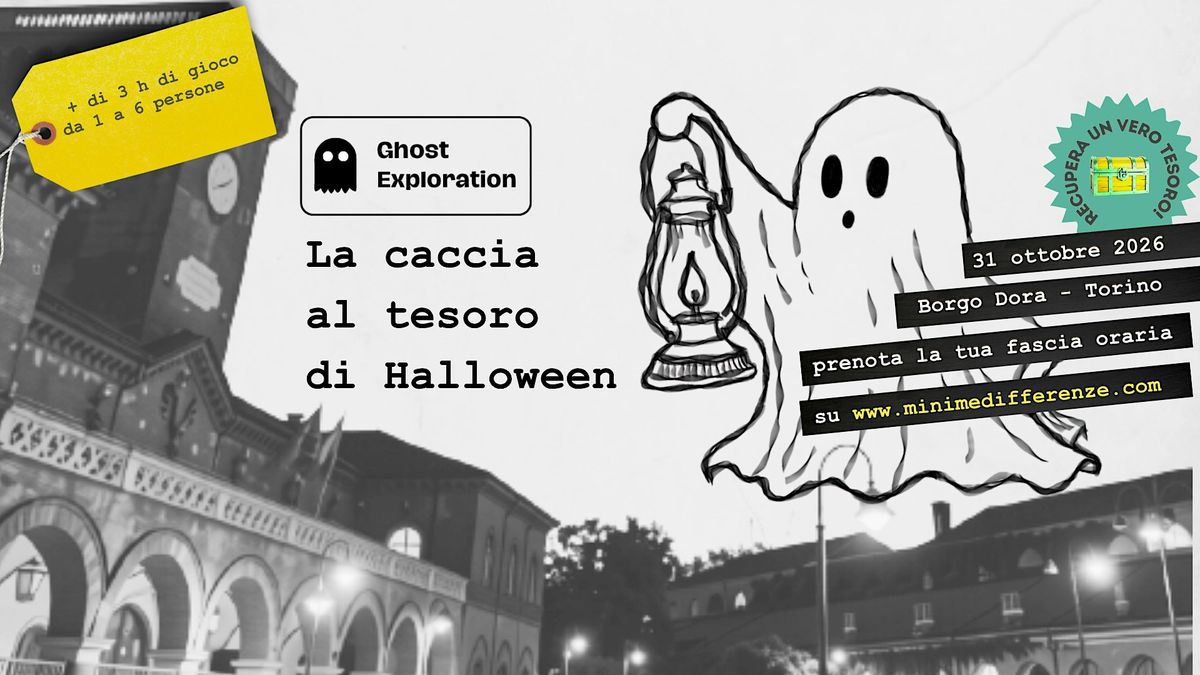 Ghost Exploration Halloween, Cortile del Maglio, Torino, 31 October to ...