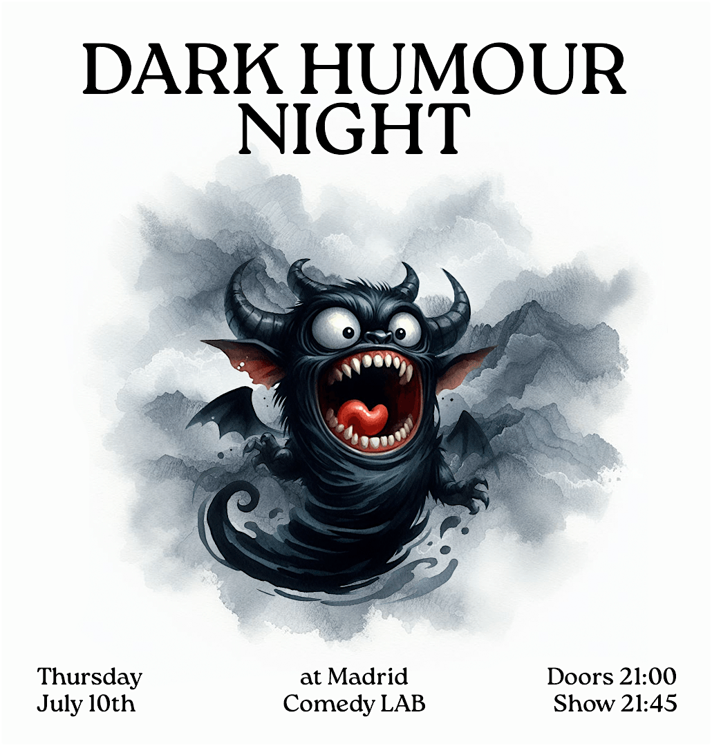 Dark Humour Open Mic Night in English | Event in Madrid | AllEvents