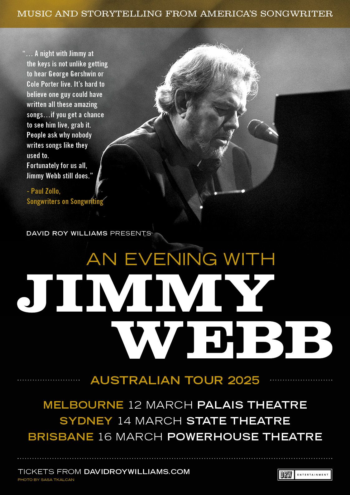 Jimmy Webb, 27 September | Event in New York | AllEvents