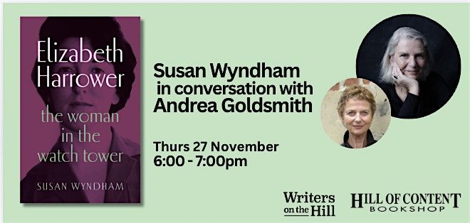 Susan Wyndham in conversation with Andrea Goldsmith, 27 November | Event in Melbourne | AllEvents