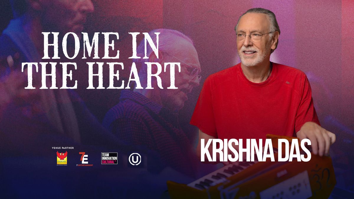 Home in the Heart with Krishna Das, 5 November | Event in Tanuku | AllEvents