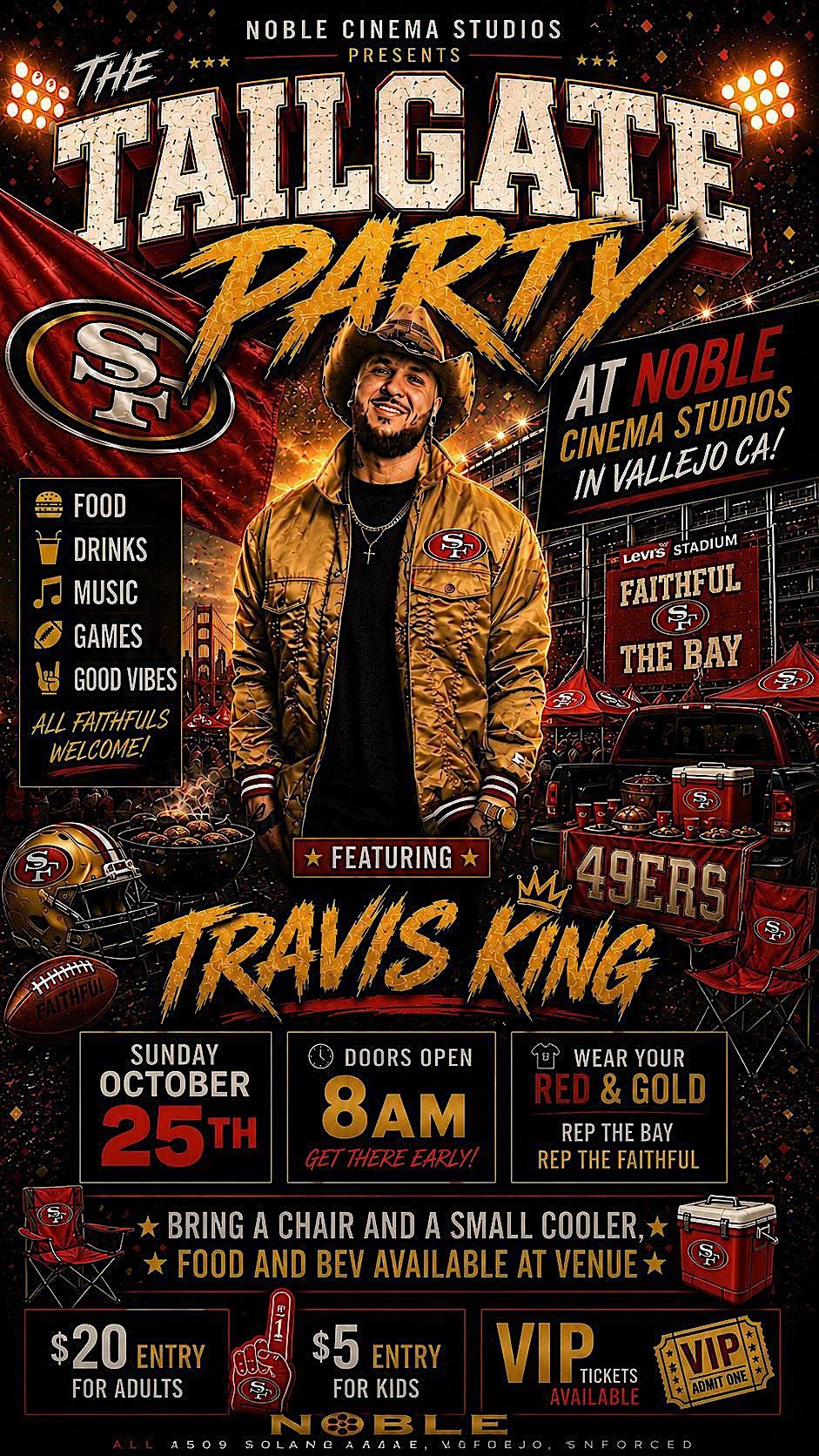 The Tailgate Party at Noble with Travis King