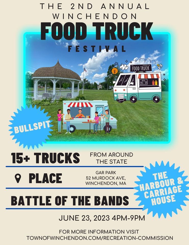 2nd Annual Food Truck Festival & Battle of the Bands, Gar Park