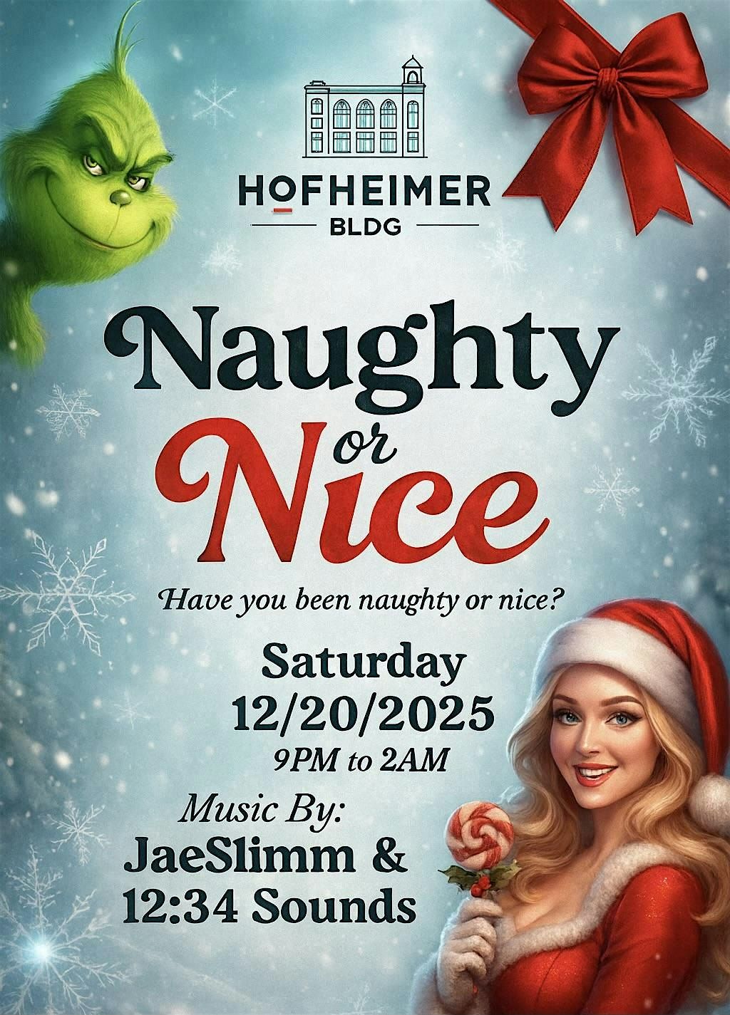 NAUGHTY or NICE?, 20 December | Event in Richmond | AllEvents