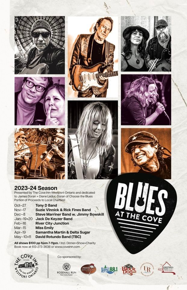 Blues at The Cove with Tony D Band, The Cove Inn, Westport, October 27