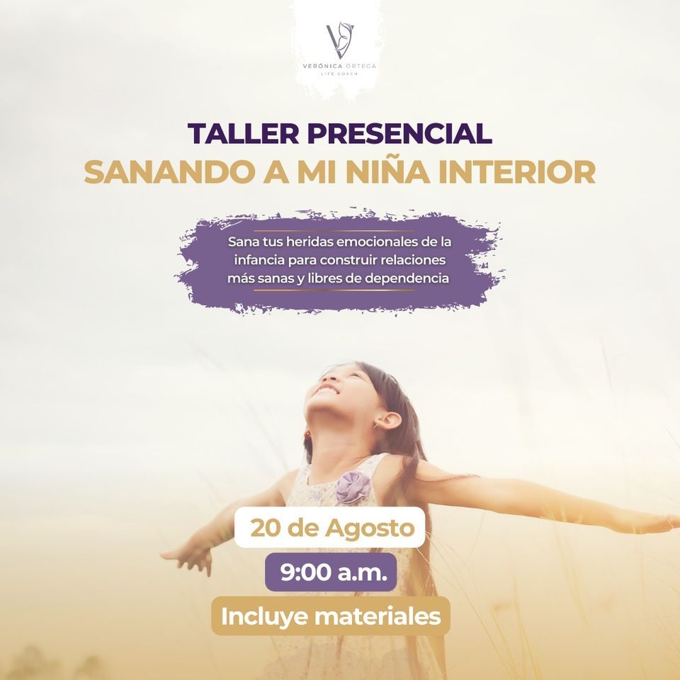 Taller Sanando a mi niña interior Evento Presencial en Lima, Santiago