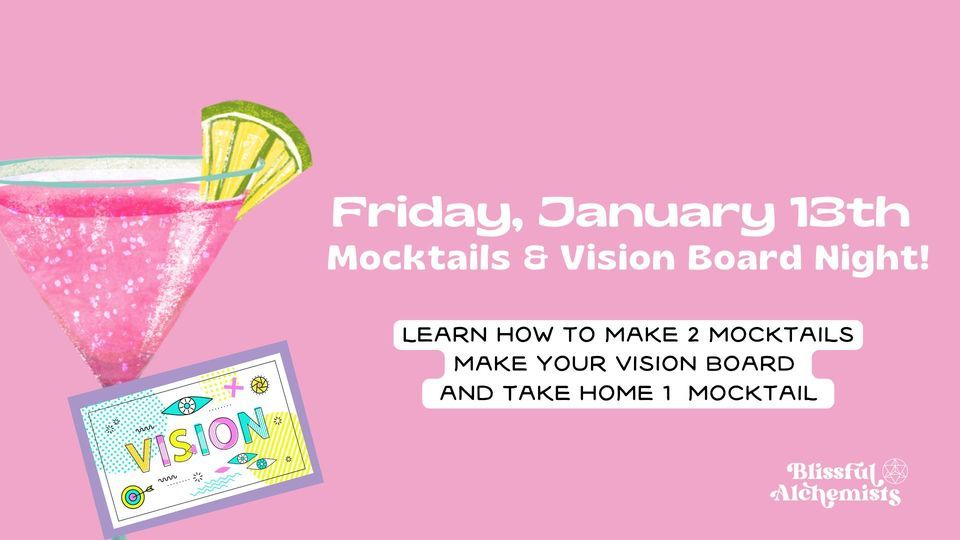 Mocktails & Vision Board Night, 414 Ray Ave, Fayetteville, NC 28301
