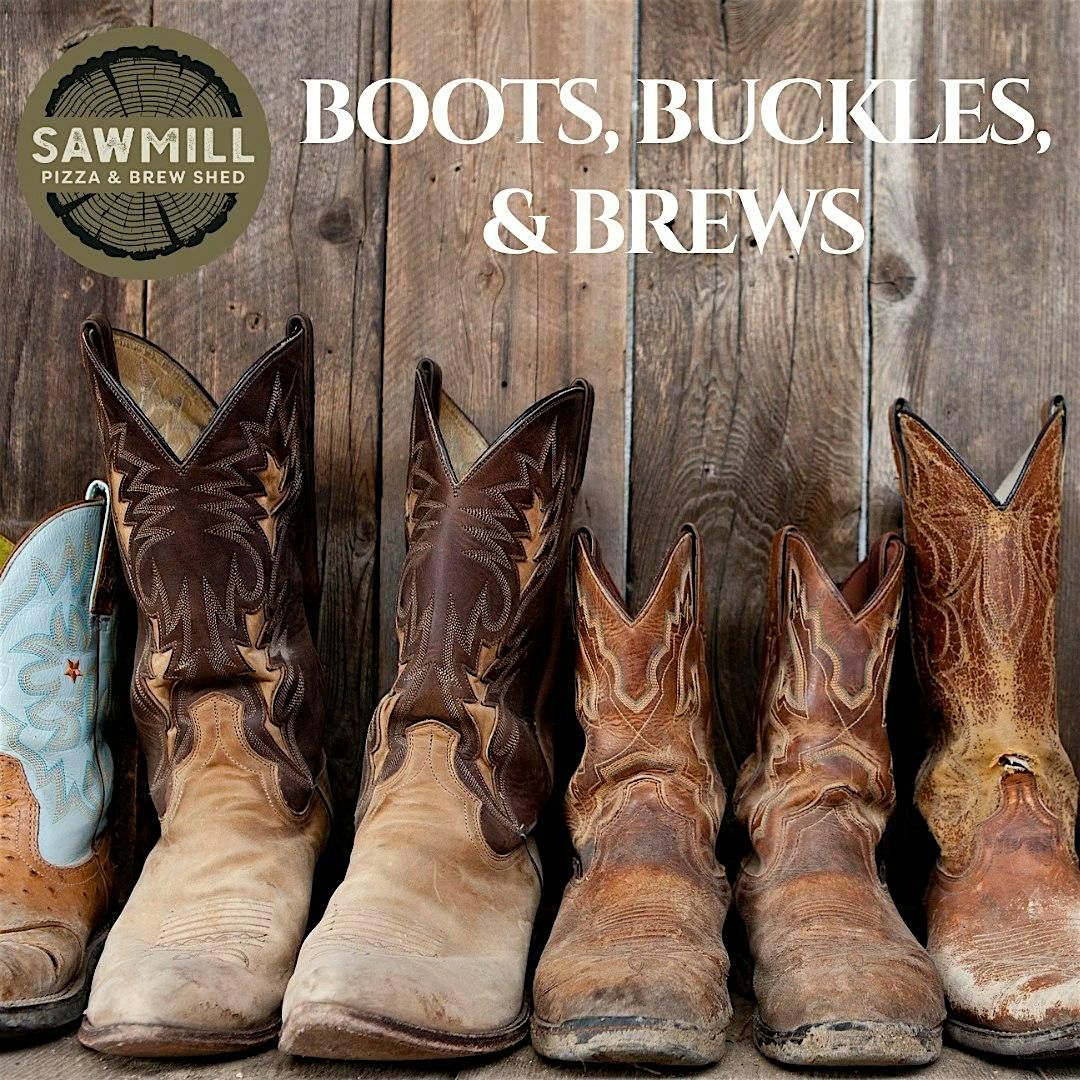 BOOTS, BUCKLES, & BREWS NYE @ SAWMILL, 31 December | Event in Clear Lake | AllEvents