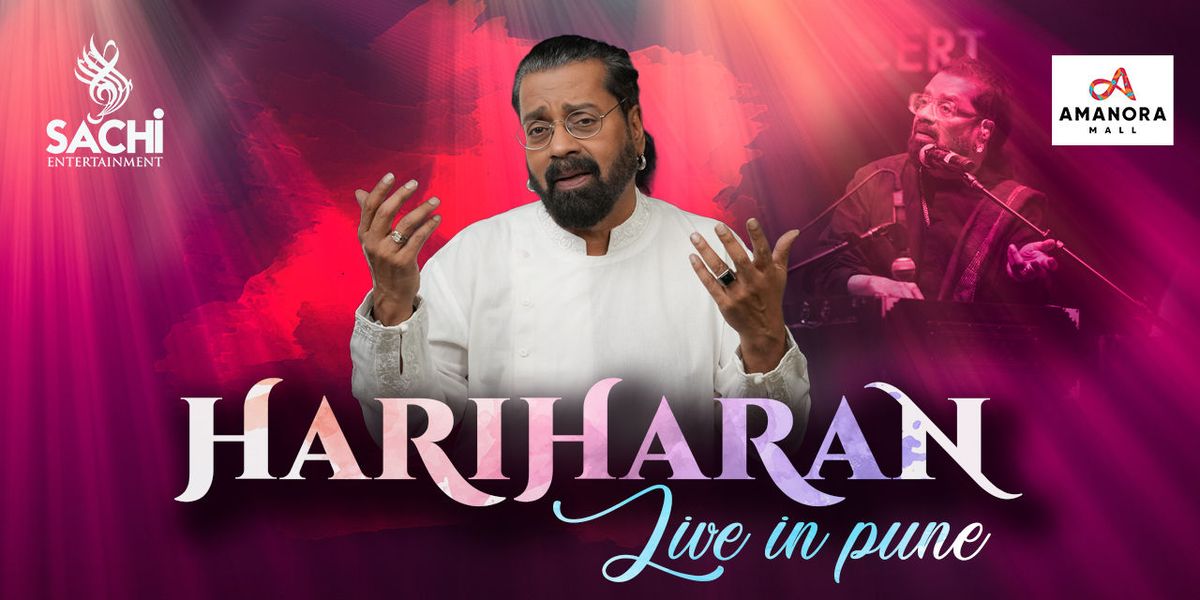 Hariharan Live In Pune, 6 December | Event in Pune | AllEvents