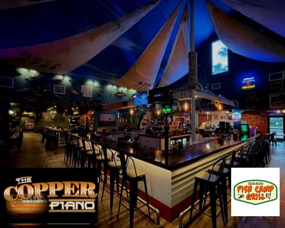 Dueling Pianos By The Copper Piano At Cocoa Beach Fish Camp Grill