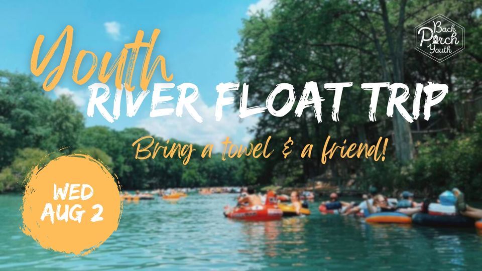 Youth River Float Trip, Fredericksburg United Methodist Church, 2
