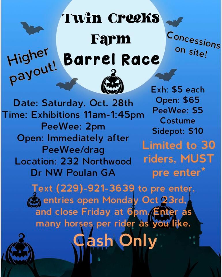 Twin Creeks Halloween Jackpot, 232 Northwood Drive Northwest Poulan