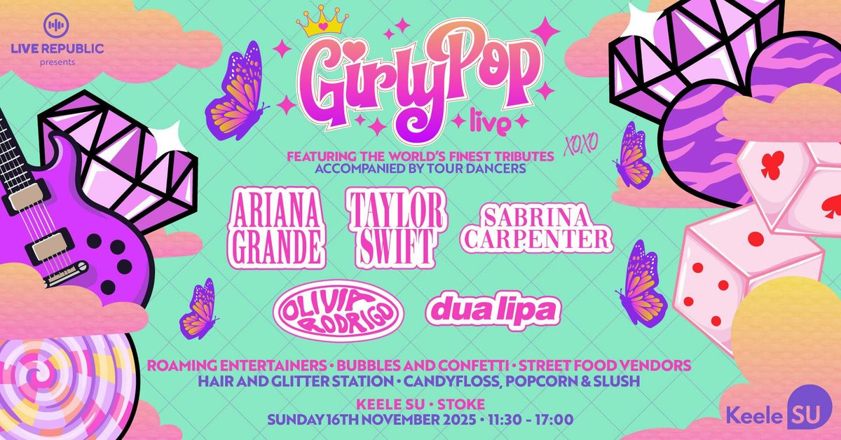GirlyPop Live | Keele SU, Keele, 16 November | Event in Newcastle-under-Lyme | AllEvents