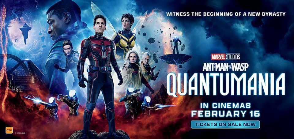 Preview Screening | Ant-man and the Wasp: Quantumania, The Roxy Cinema, Wellington, February 15 2023 | AllEvents.in