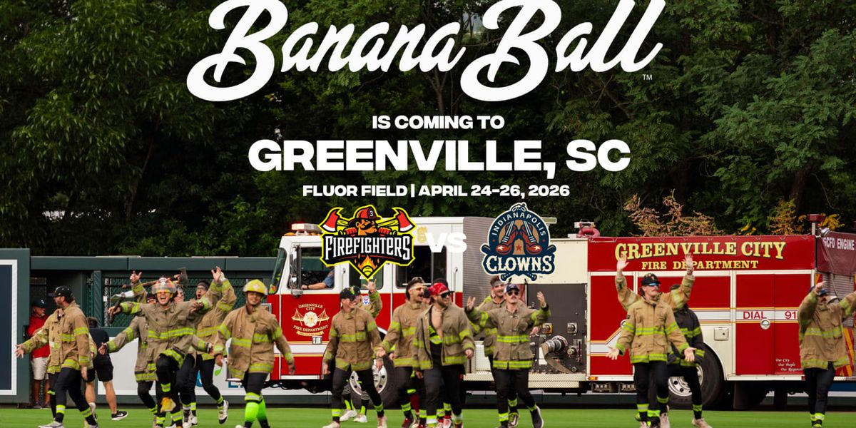 Indianapolis Clowns at The Firefighters at Fluor Field, 24 April | Event in Greenville | AllEvents