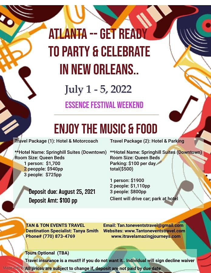 2nd July 2022 Events In New Orleans New Orleans Event Calendar 2022