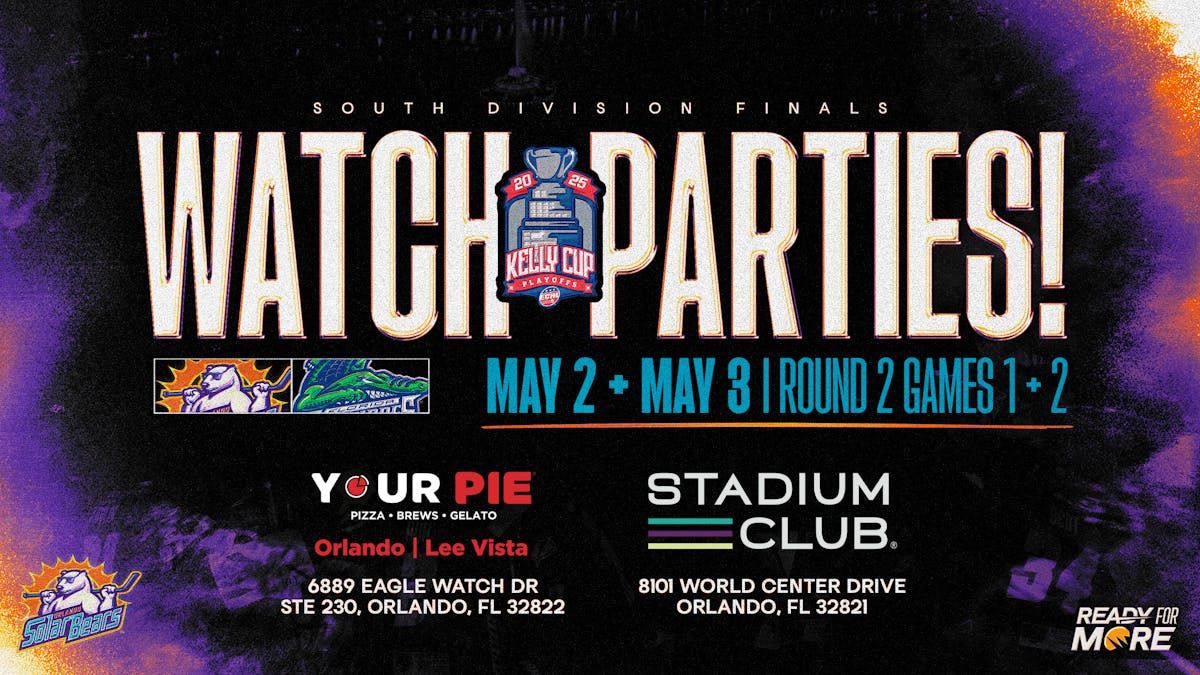 Parking ECHL South Division Finals: Orlando Solar Bears at Florida Everblades (Game 6, Home Game 3), 12 May