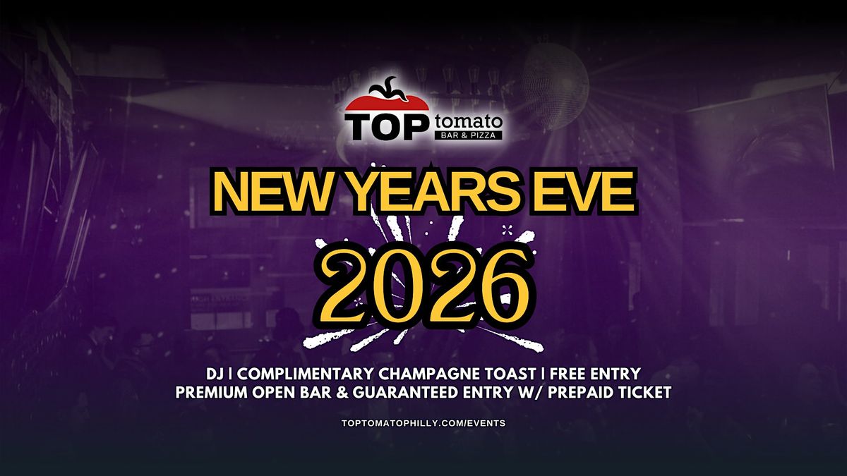 New Years Eve at Top Tomato, 31 December | Event in Philadelphia | AllEvents