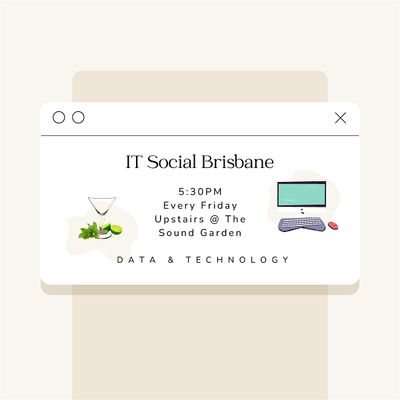 IT Social Brisbane logo