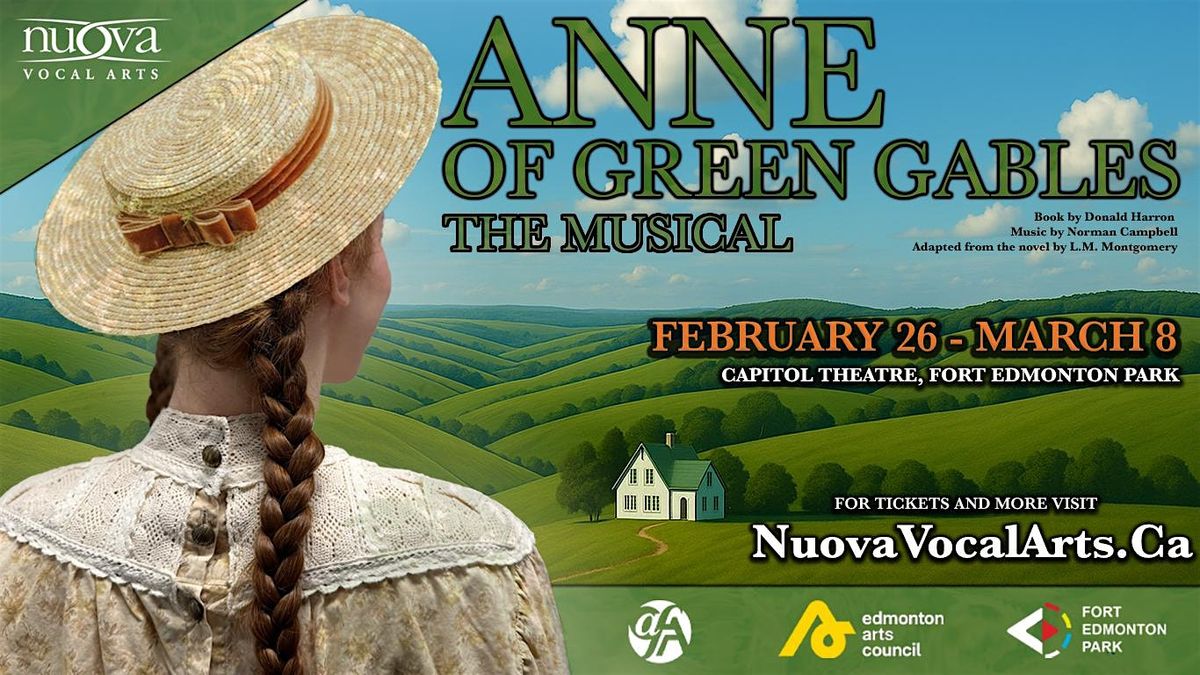 Anne of Green Gables: The Musical, 26 February | Event in Edmonton | AllEvents