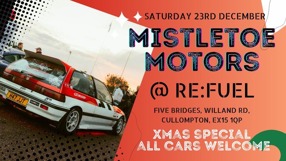 Mistletoe Motors, Five Bridges, Willand Road, Cullompton, December 23