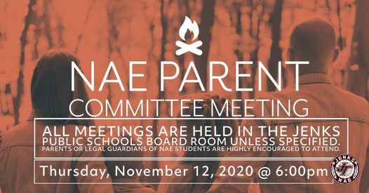 Nae Parent Committee Meeting Jenks Public Schools February 11 2021 Allevents In jenks calendar 2021