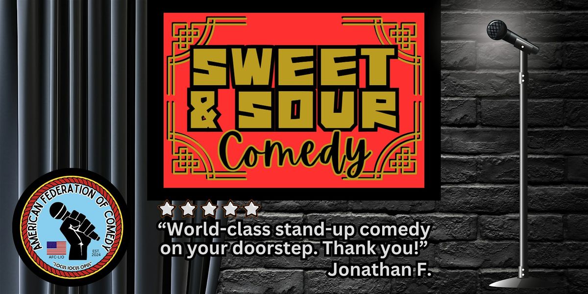Sweet & Sour Comedy 12/13, 13 December | Event in Kingston | AllEvents