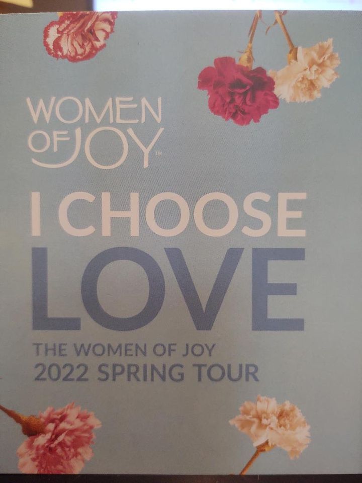 Women of Joy 2022 I Choose Love, LeConte Center at Pigeon April