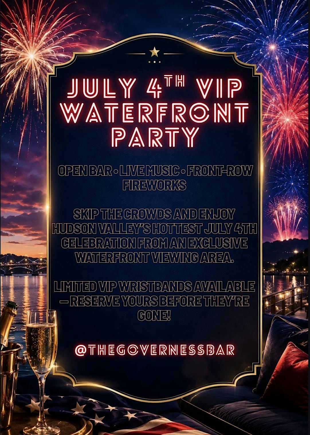 The Ultimate July 4th Waterfront Party