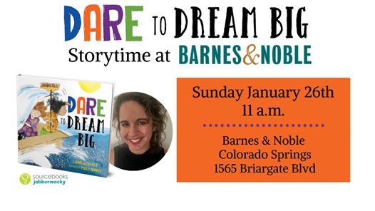 Dare To Dream Big Storytime With Lorna Gutierrez At 1565