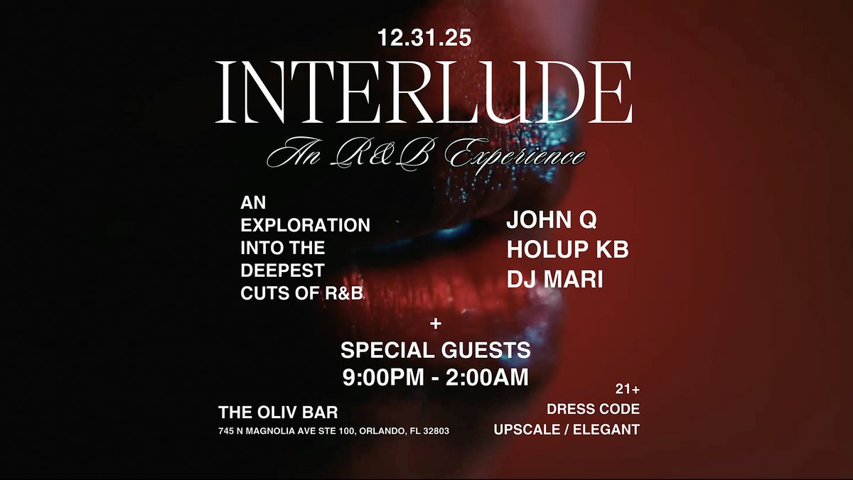 Interlude : New Year's R&B Experience, 31 December | Event in Orlando | AllEvents