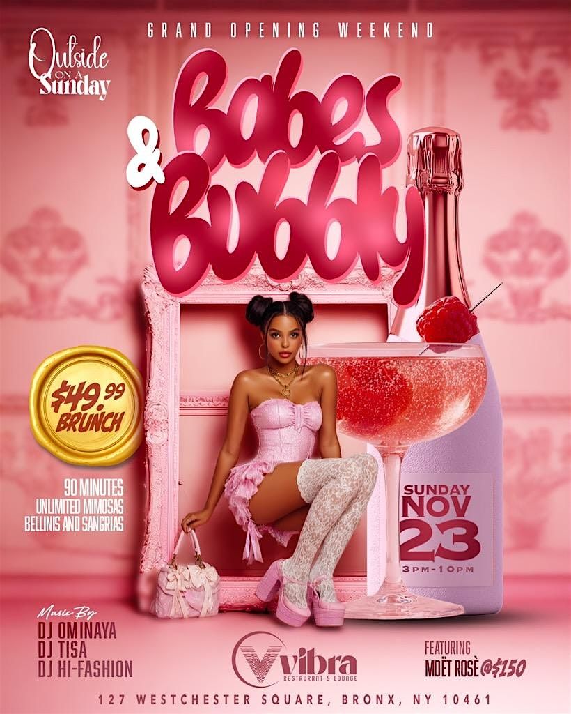 Copy of BABES & BUBBLY BRUNCH DAY PARTY | Event in The Bronx | AllEvents
