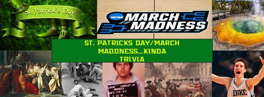 St Patricks Day March Madness Trivia Charlies Eatery Pub Rochester 