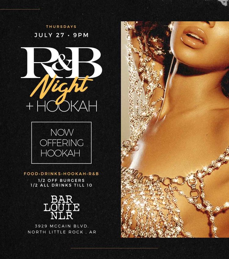 R&B night ( BAR Louieeee), Bar Louie (McCain Mall), Little Rock, 27