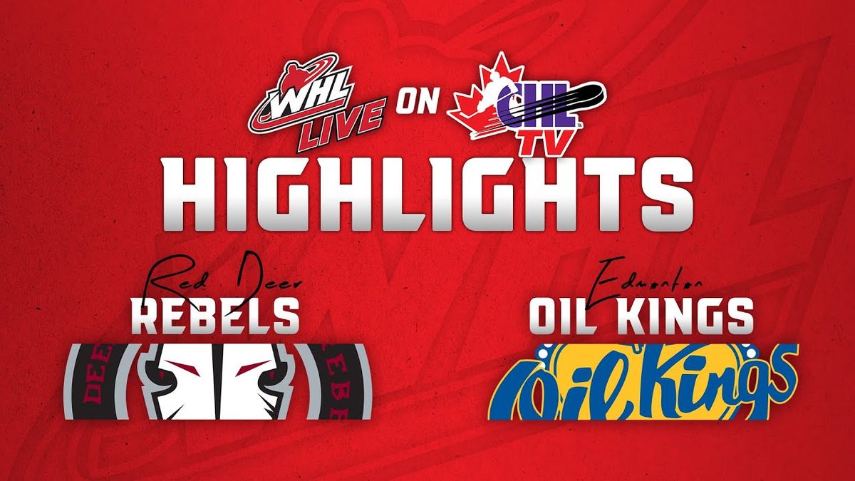 Edmonton Oil Kings at Red Deer Rebels at Marchant Crane Centrium at Westerner Park, 19 September | AllEvents